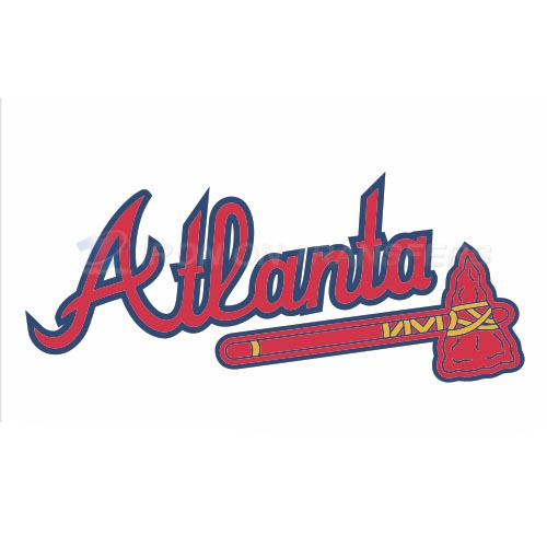 Atlanta Braves Iron-on Stickers (Heat Transfers)NO.1407